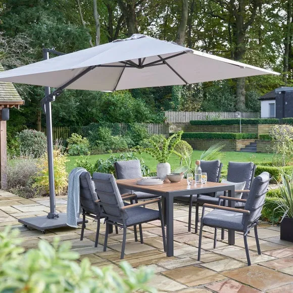 Easton 6 Seater Outdoor Dining Set 3
