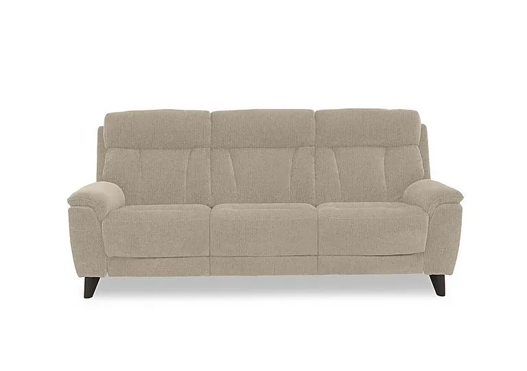 Dreamer 3 Seater Fabric Sofa - Pebble - Sofas and Armchairs