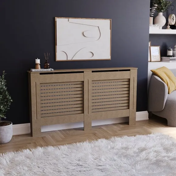 Vida Designs Paint your Own Milton Large Radiator Cover 2