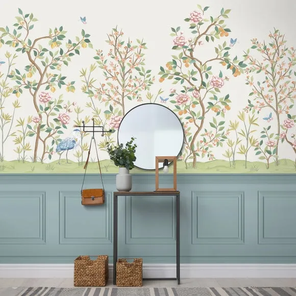 Chinoiserie Panelling Wall Mural 1