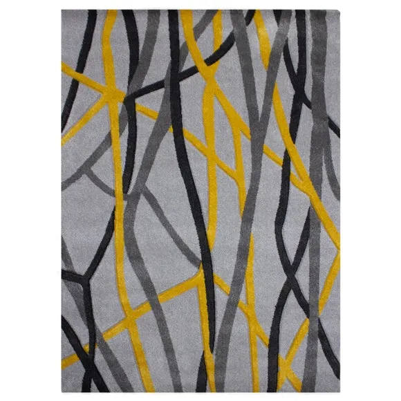 Mirage Reeds Abstract Wave Rug 5