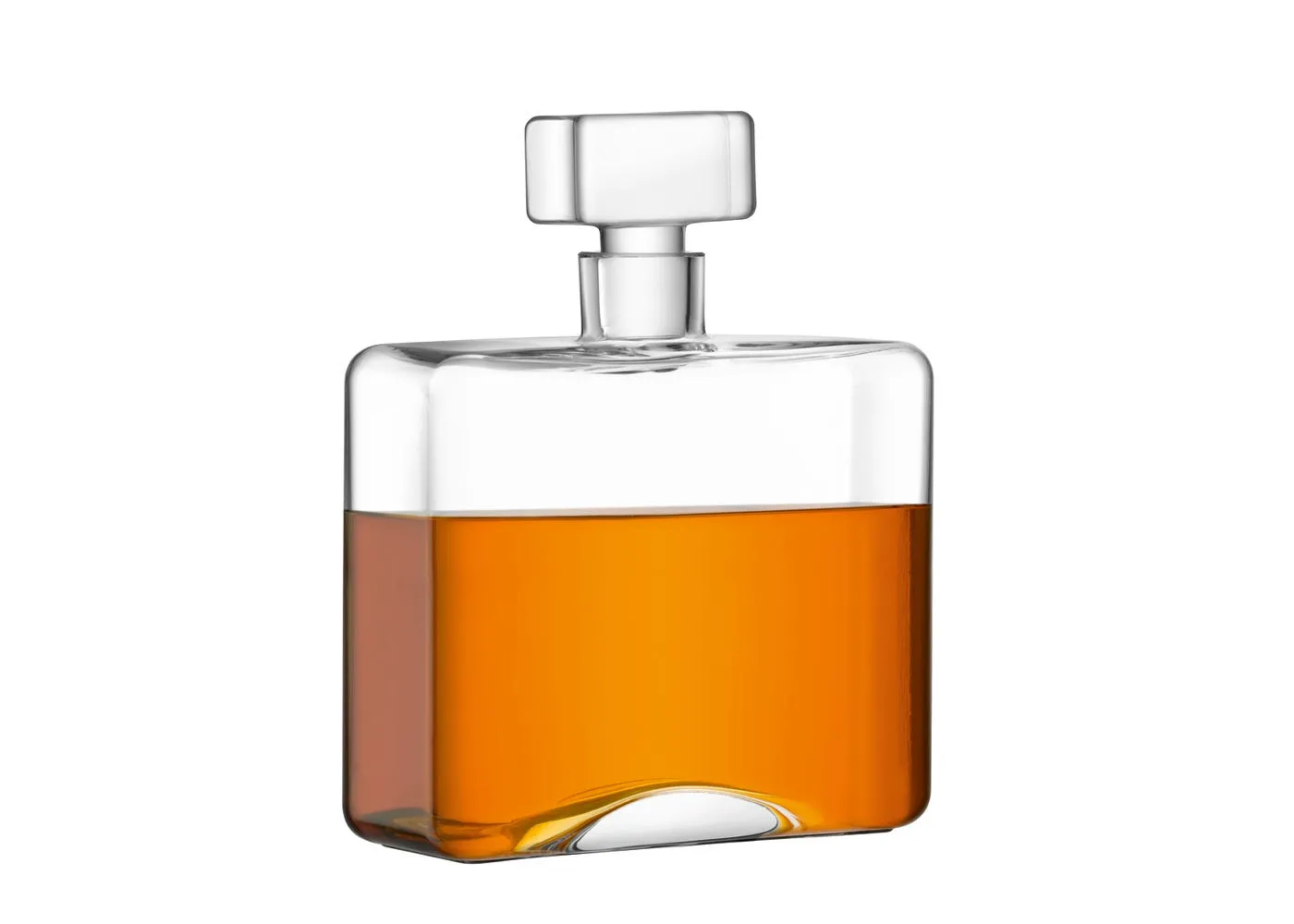 LSA International Cask Whisky Oblong Decanter 1L Clear
