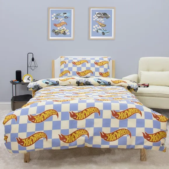 Hot Wheels Duvet Cover and Pillowcase Set 3