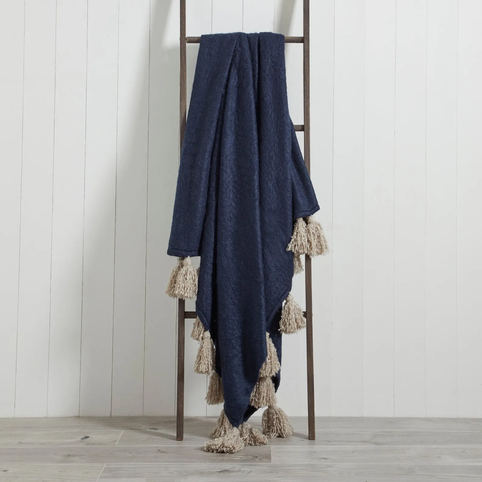 Romily 130cm x 180cm Throw Navy