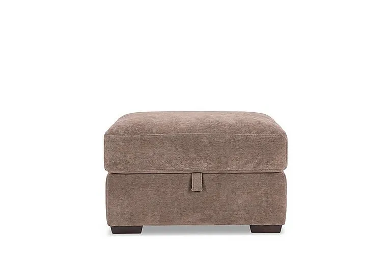 Recharge Fabric Storage Footstool - Living Room Furniture - In Time for Christmas