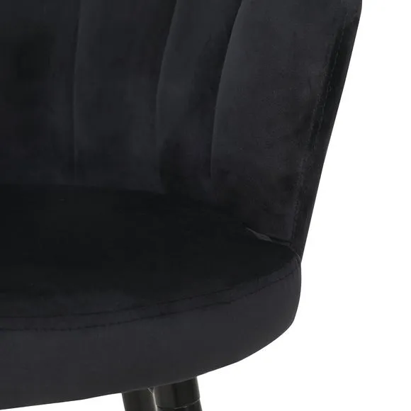 Vivian Counter Height Bar Stool, Velvet 6