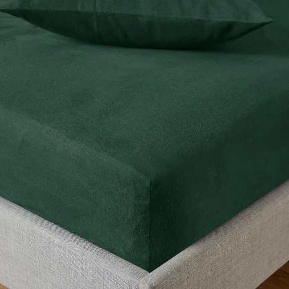 Soft & Cosy Luxury Brushed Cotton Fitted Sheet 1