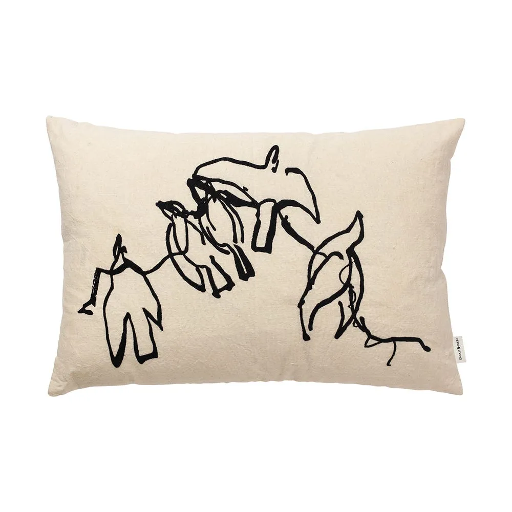 ferm LIVING Vuelo Cushion Natural 2