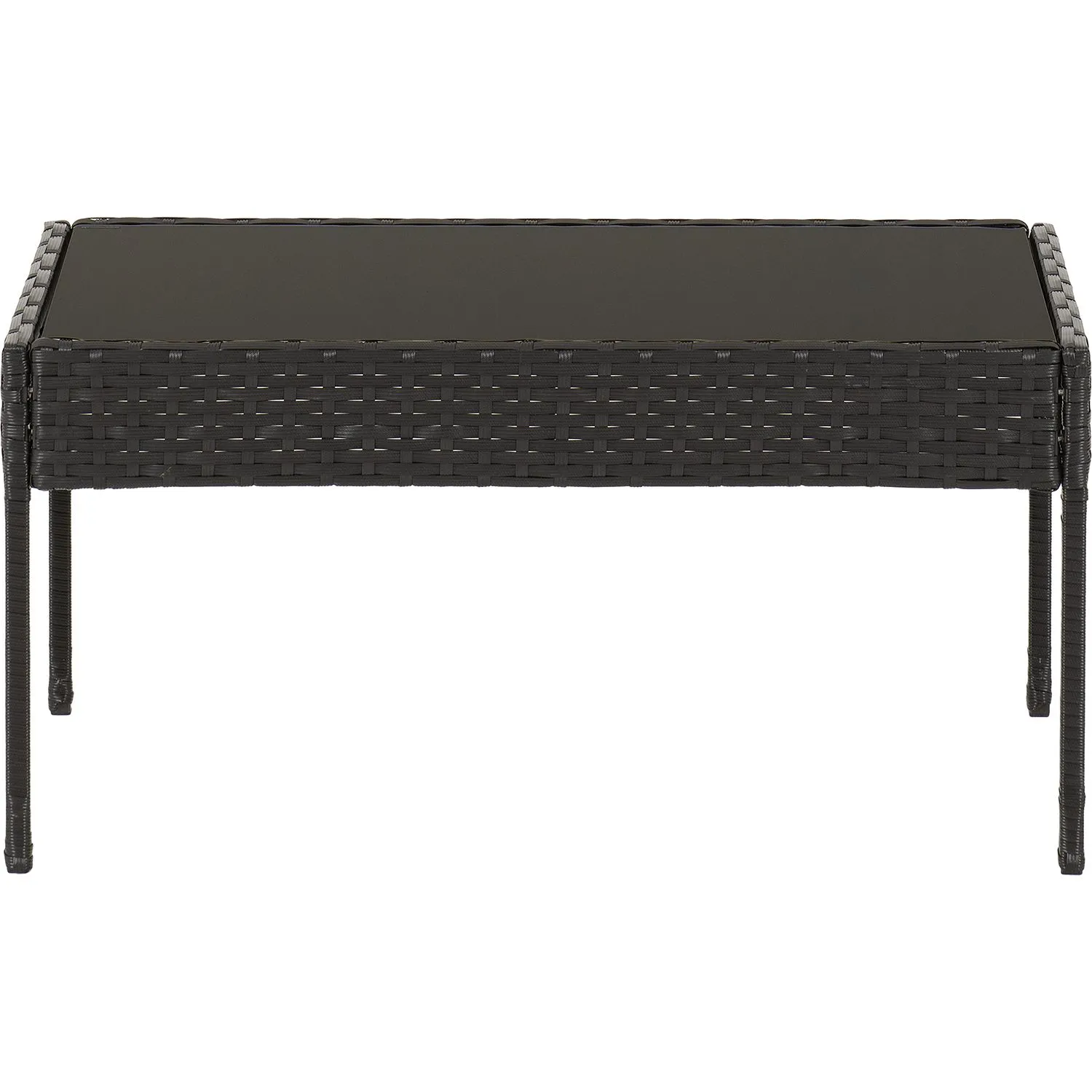 Seconique Cedar 4pc Garden Set in Black 5