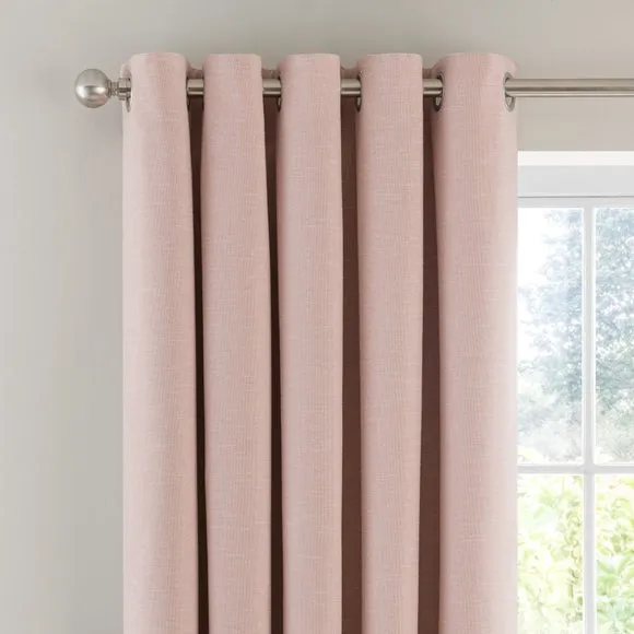 Calista Eyelet Curtains (Blackout Available) 1