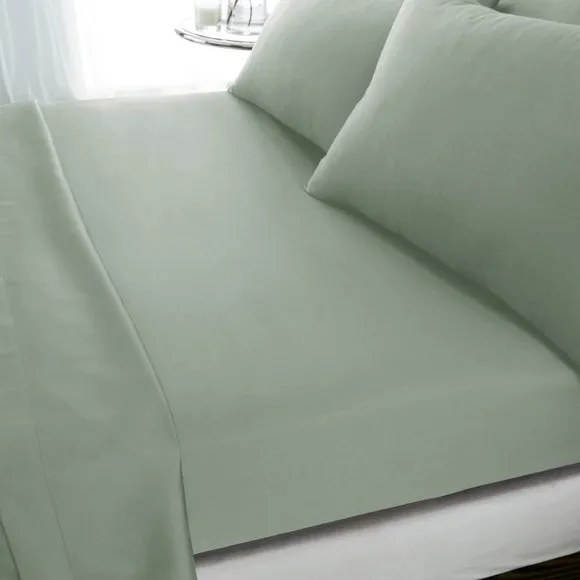 Hotel 230 Thread Count 100% Cotton Sateen Fitted Sheet