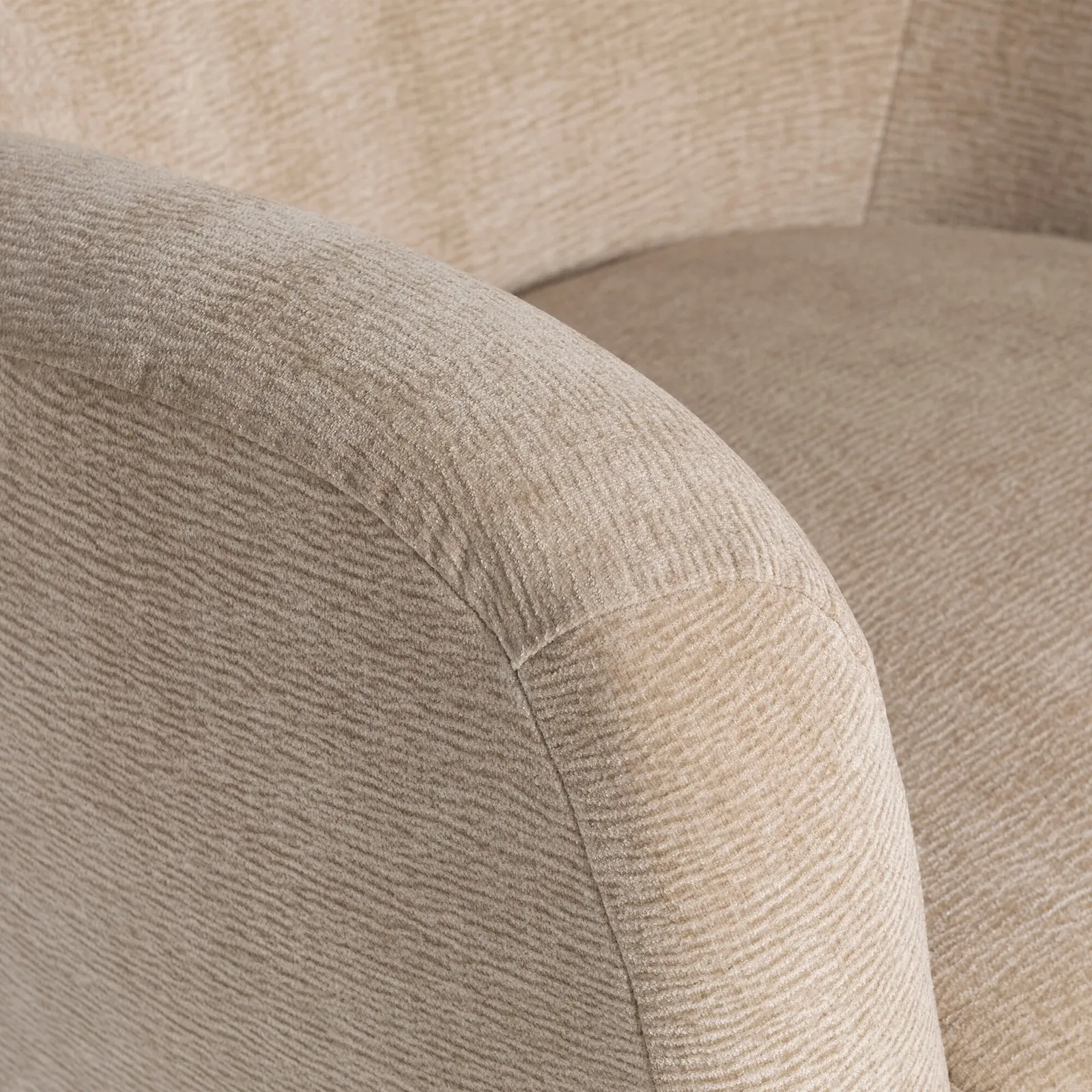 Lucian Accent Chair, Neutral Fabric | Barker & Stonehouse 5