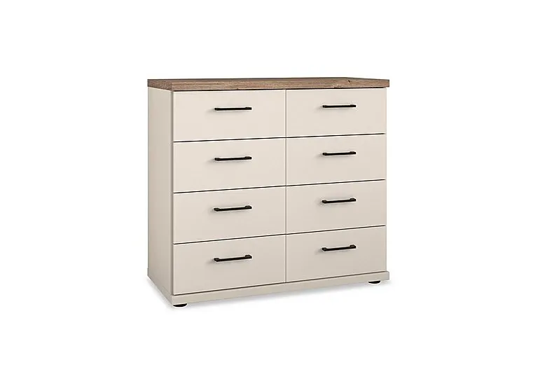 Adeline 4+4 Drawer Chest - Champagne