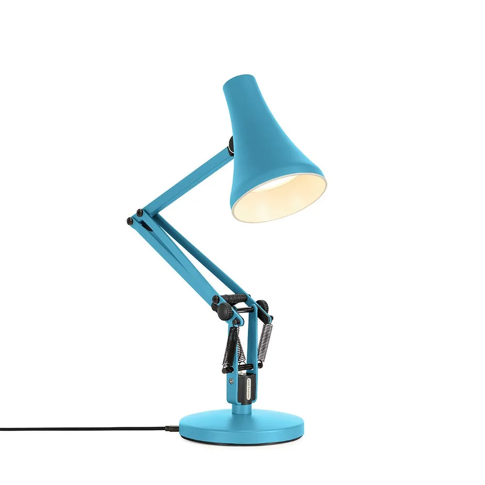 Anglepoise 90 Mini Mini LED Desk Lamp Turquoise Blue 2