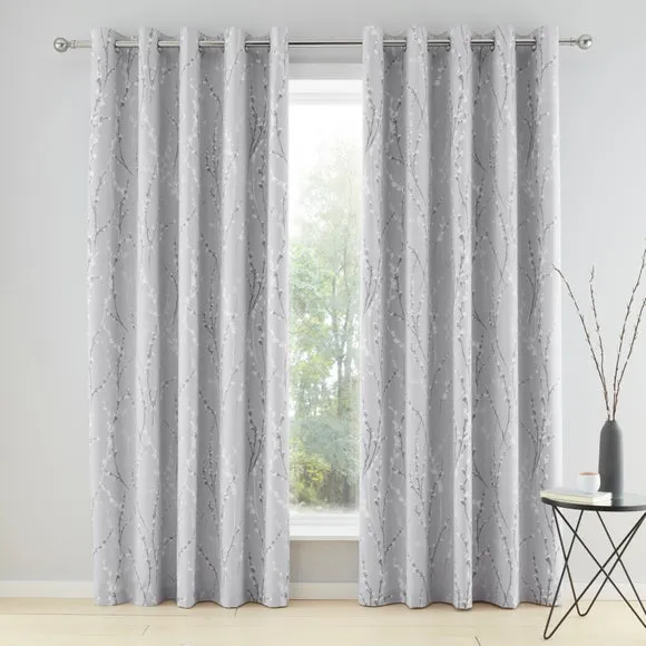 Belle Blackout Eyelet Curtains 2