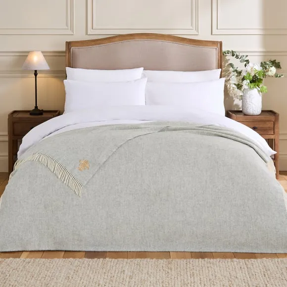 Dorma Merino Wool Throw Blanket 1