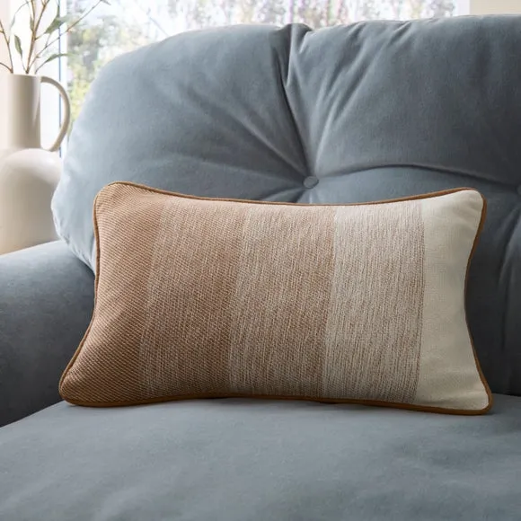Woven Ombre Cotton Rectangle Cushion 1