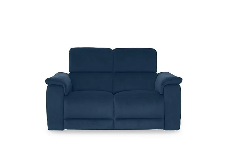 Genius Fabric 2 Seater Power Recliner Sofa with Power Headrests