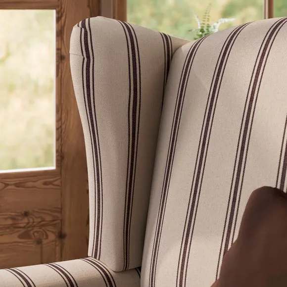 Charnwood Folkstone Stripe Grande Armchair 3