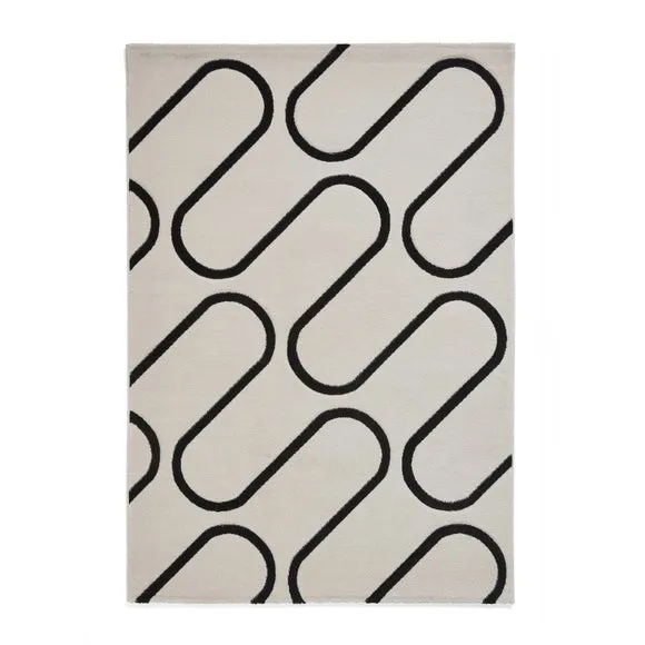 Catherine Lansfield Linear Curve Rug 5