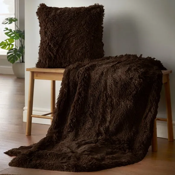 Catherine Lansfield Cuddly Deep Pile Throw Blanket 2