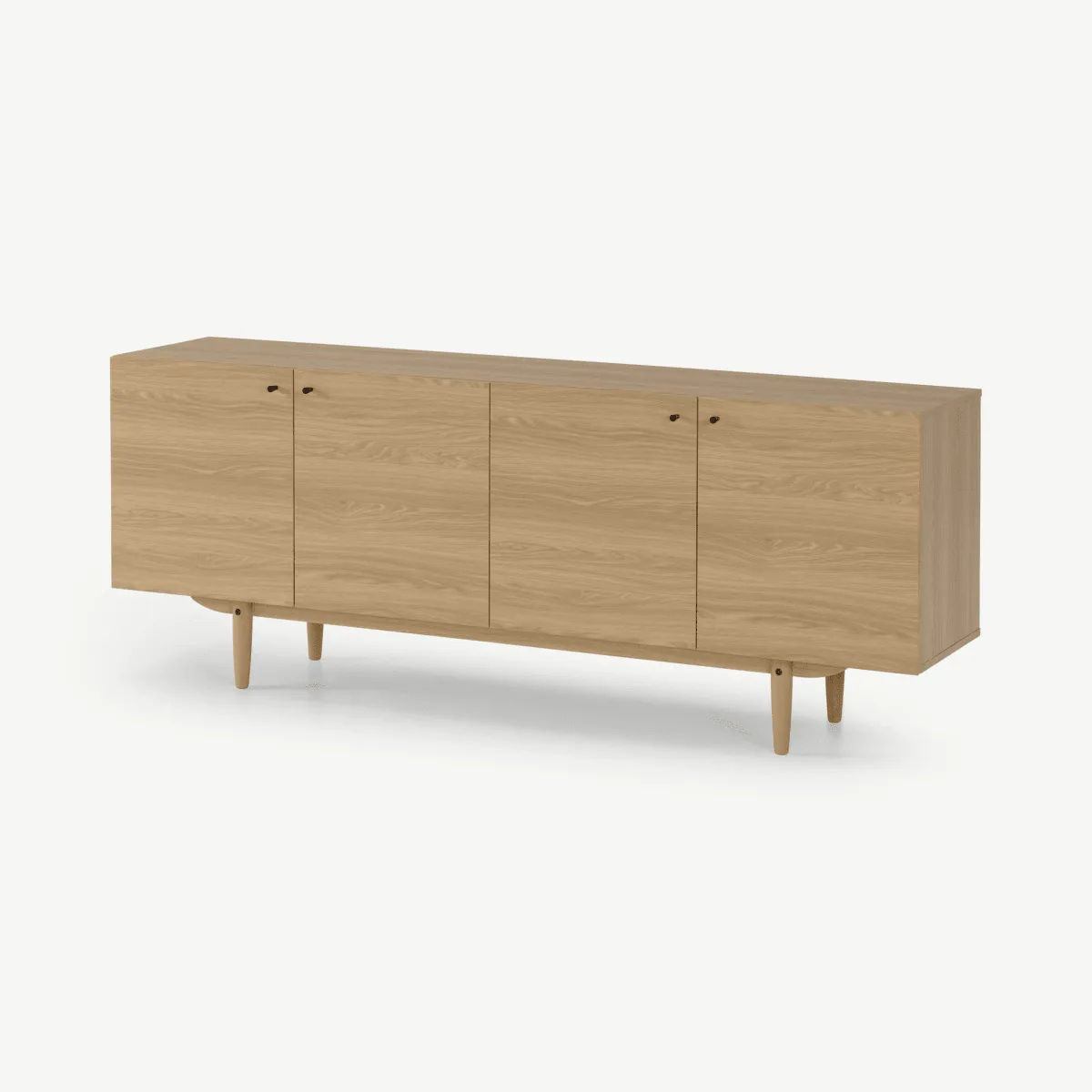 Asger Wide Sideboard, Oak Effect
