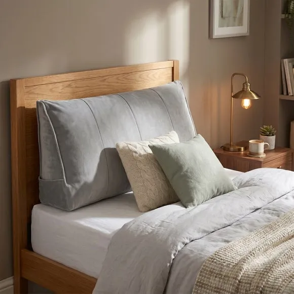 Velvet Headboard Bolster Cushion