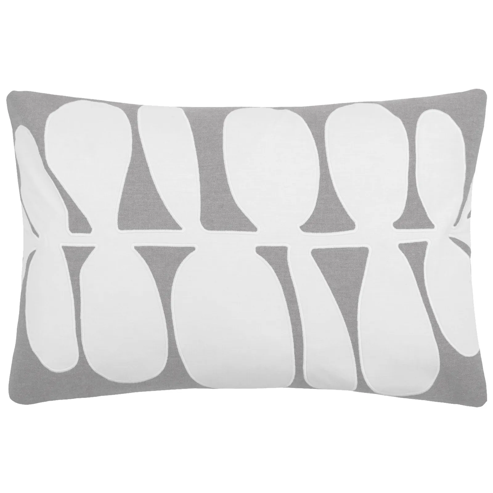 Voyage Maison Guava Floral 100% Cotton Cushion in Charcoal 2