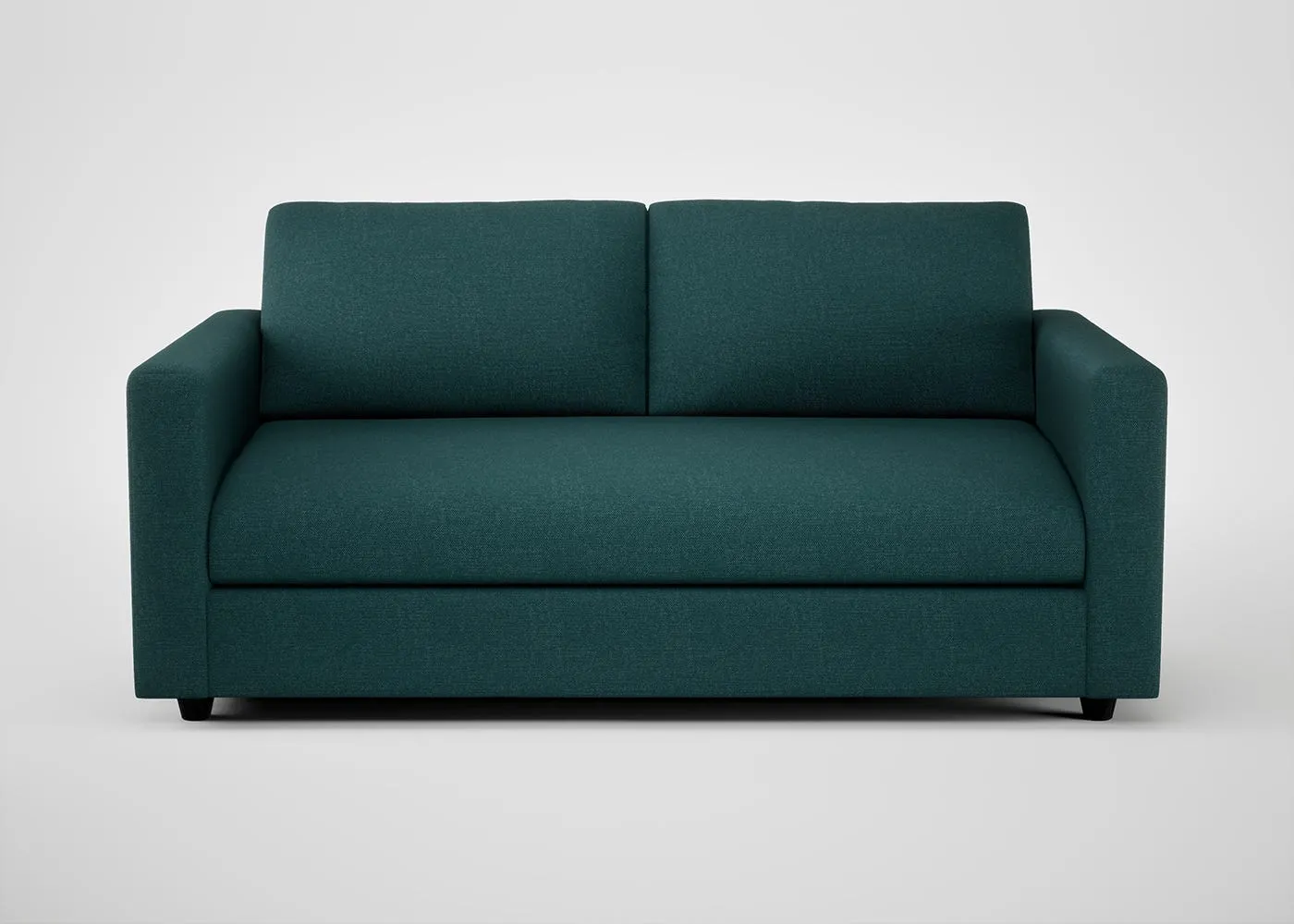 Heal's Nimbus II 3 Seater Sofa Brushed Cotton Pine Black Feet 1