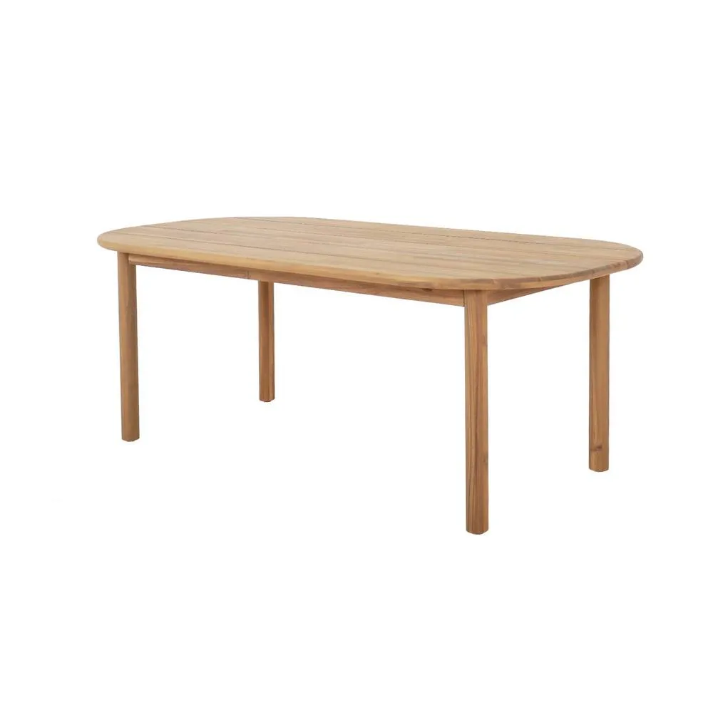 sweeek Acacia wood garden table for 6 people in Brown 2