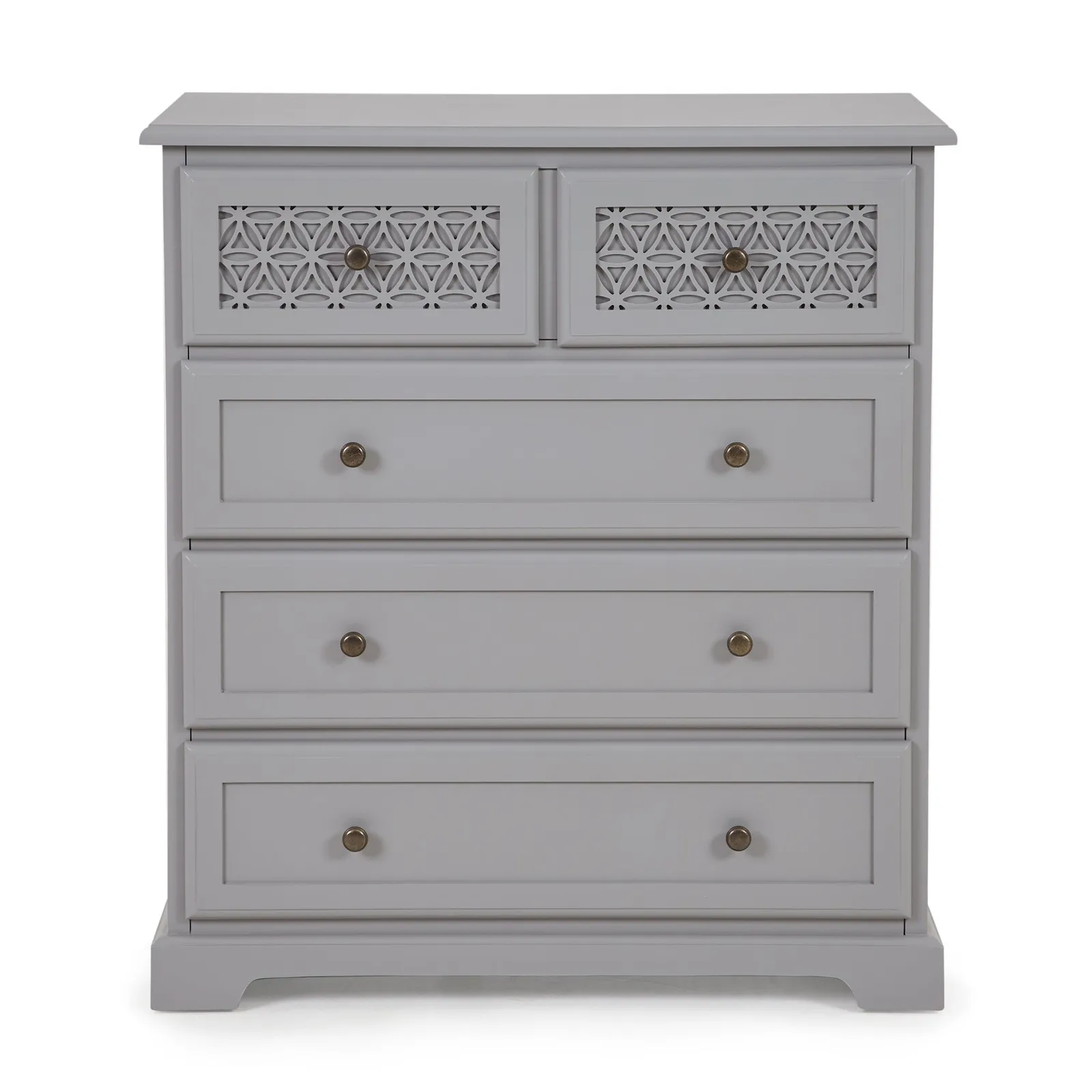 Carys 5 Drawer Chest Grey