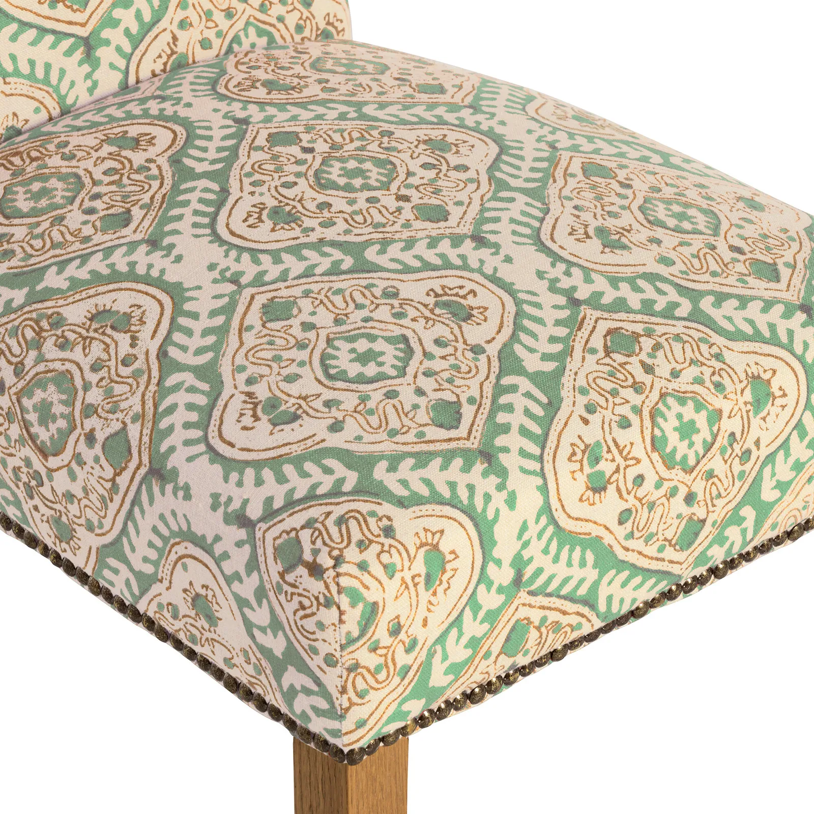 Gable X Linwood Dining Chair, Neutral Fabric | Barker & Stonehouse 5