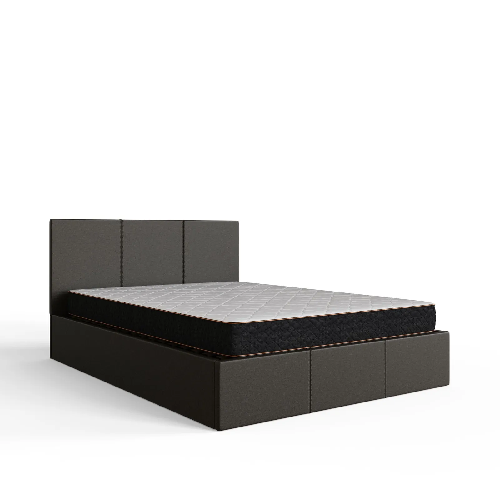 GFW Side Lift Ottoman Storage Bed in Grey 4