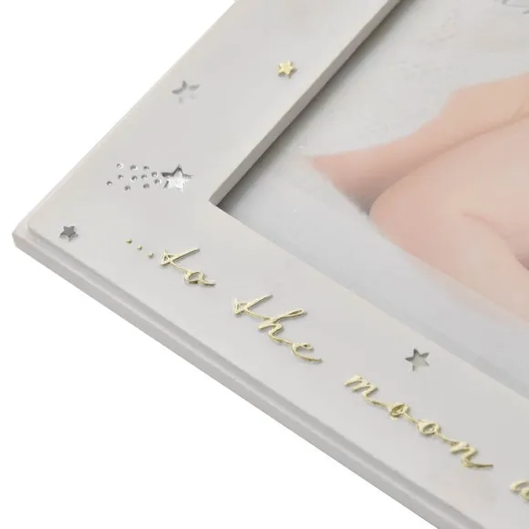 Bambino Mummy & Daddy Love Me To The Moon & Back Photo Frame 3