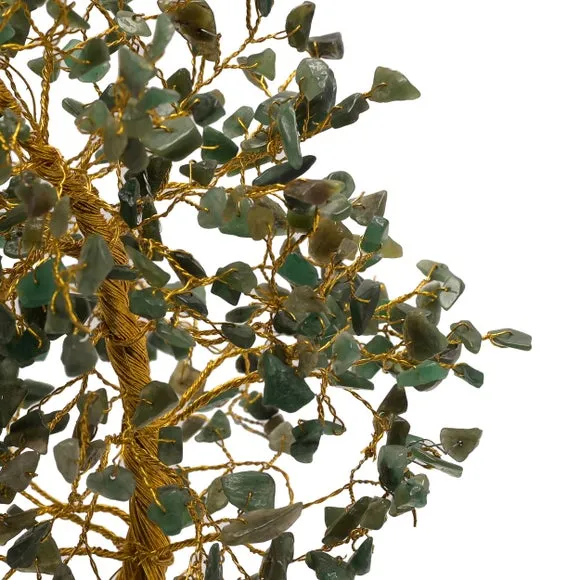 Serenity Luck Green Adventurine Gemstone Tree 2