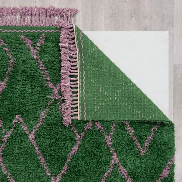 Sophie Robinson Geometric Berber Supersoft Shaggy Rug 3