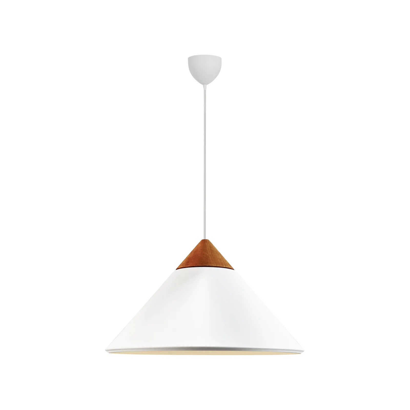Nordlux Kinto Pendant Light White Metal Dining Room E27 Mains 42cm 2