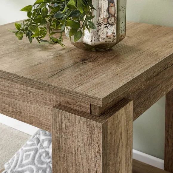 Return - Canyon Side Table, Oak 2