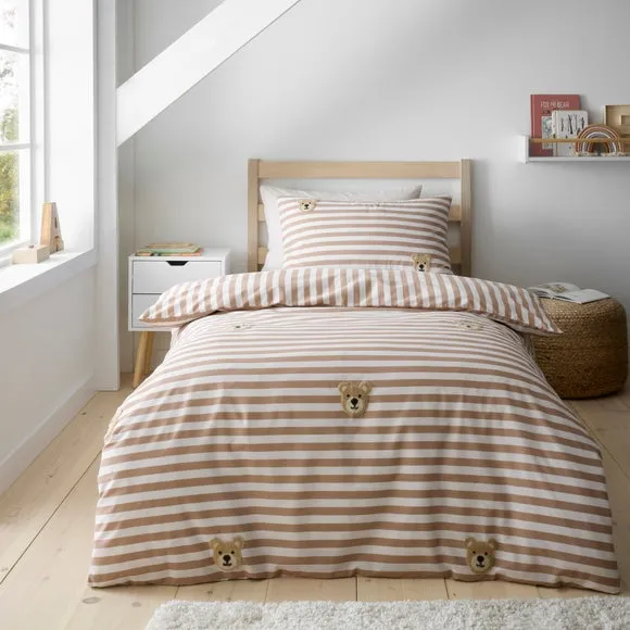 Tufted Teddy Bear Duvet Cover and Pillowcase Set 2