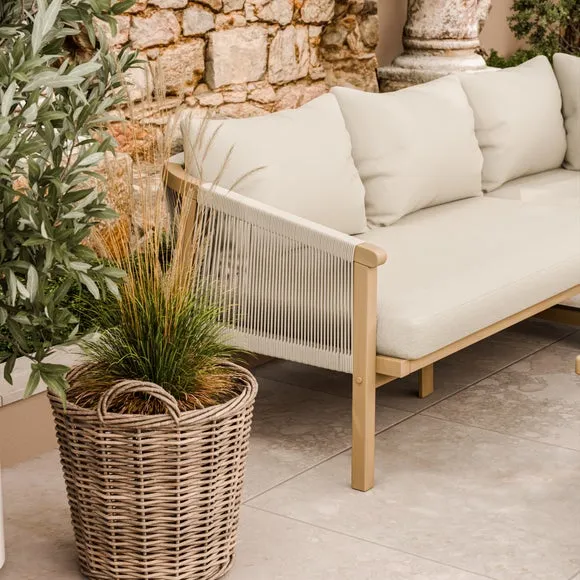 Roma 5 Seater Outdoor Corner Set 3