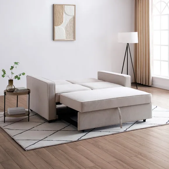 Kayden Fabric Pop Up 2 Seater Double Sofa Bed 4