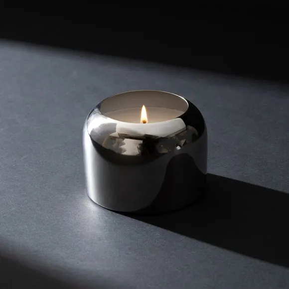 Luxe Silver Amber & Bergamot Candle