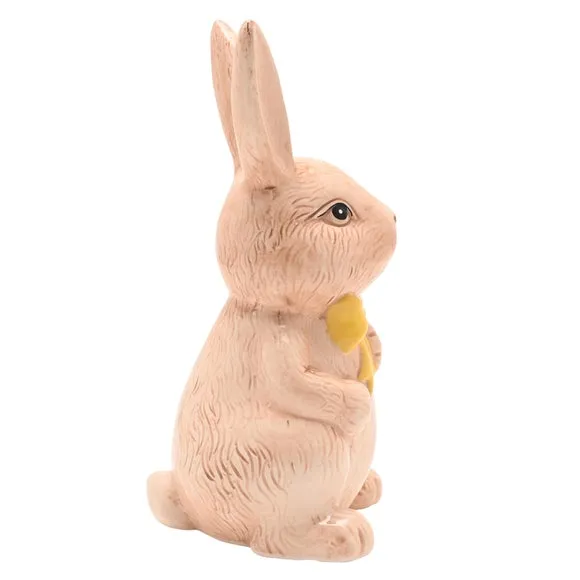 Eggstraordinary Gift Co. Bunny Ornament with Yellow Bow 4