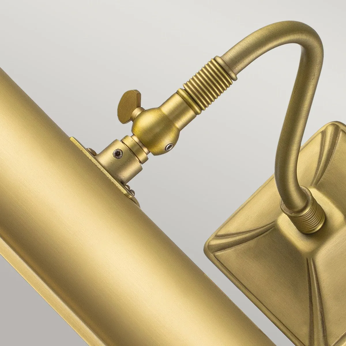 Netlighting Picture Light Picture Light Brushed Brass in Yellow 4