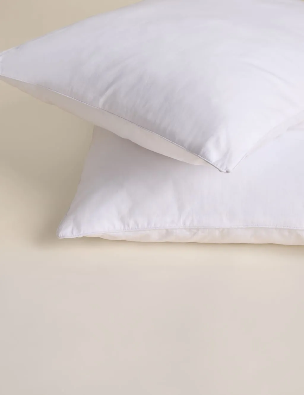 M&S Everyday Cotton 2 Pack Medium Pillows White