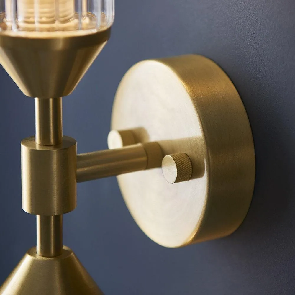 Netlighting 'TRIESTE' Stylish Dimmable Indoor 2 Light Mountable Décor Wall Lamp in Yellow 5