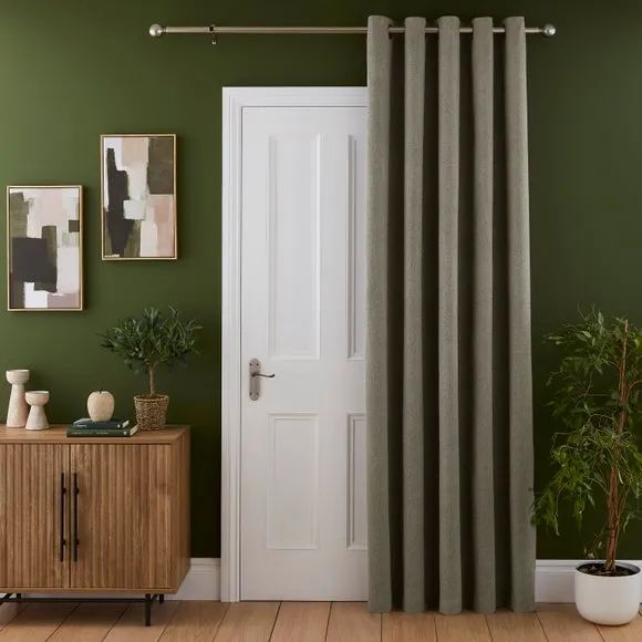 Blake Thermal Eyelet Door Curtain 1