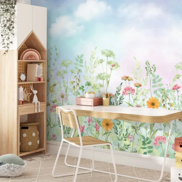 Flower Garden Mural 3