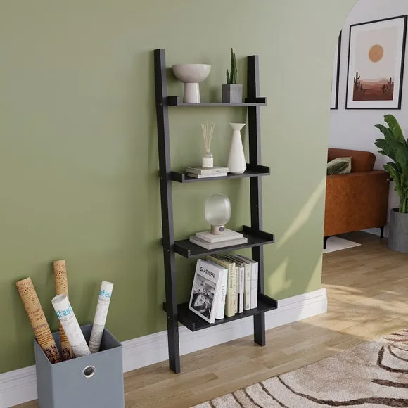 York 4 Tier Ladder Bookcase 1