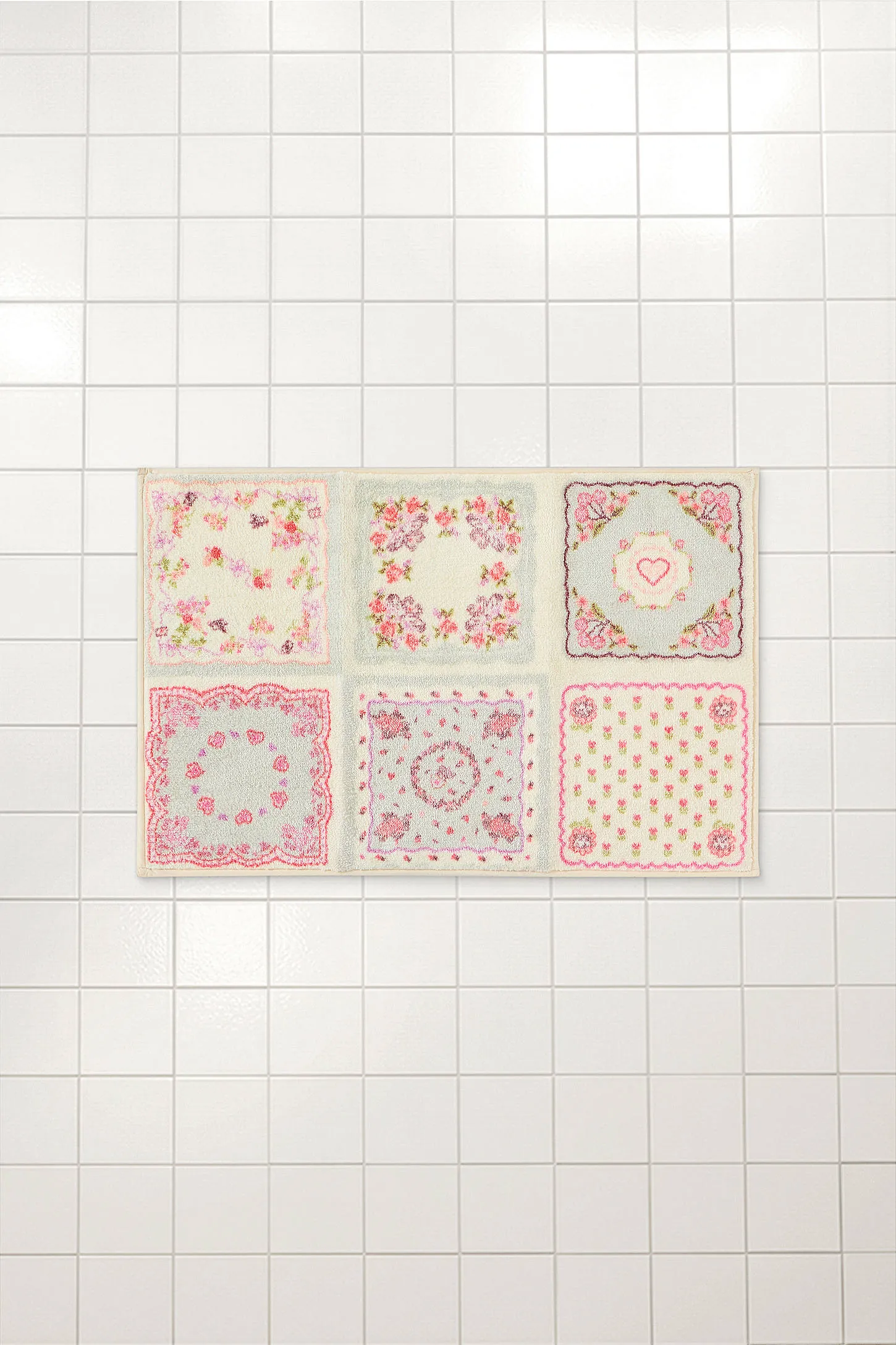 Hankie Patchwork Bath Mat 2